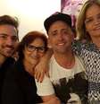 Thales Bretas, Déa Lúcia, Paulo Gustavo e sua sogra  Foto: Instagram