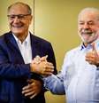 Alckmin e Lula em cerimônia de indicação do ex-governador como vice do petista  Foto: ALOISIO MAURICIO/FOTOARENA / Estadão