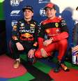 Pole Charles Leclerc no GP da Austrália é cercado por Max Verstappen e Sergio Pérez   Foto: AFP / Grande Prêmio