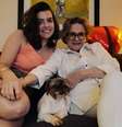 A atriz Fafy Siqueira, 67, vive um relacionamento com Fernanda Lorenzoni, 32, há seis anos.  Foto: Instagram/@felorenzoni / Estadão