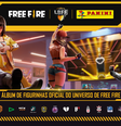 Álbum de figurinhas comemora os cinco anos do battle royale  Foto: Divulgação / Garena
