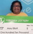 Mary Elliot ganhou US$ 110 mil na loteria estadual.  Foto: Divulgação