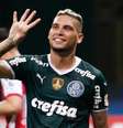 Rafael Navarro marcou quatro gols pelo Palmeiras na Libertadores  Foto: Vinicius Nunes/Agência F8 / Estadão
