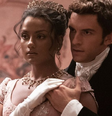 Simone Ashley e Jonathan Bailey em cena da segunda temporada de 'Bridgerton'  Foto: Reprodução/Twitter