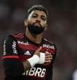 Gabigol fez um dos gols do Flamengo na vitória por 2 a 0 sobre o Corinthians  Foto: Andre Fabiano / Gazeta Press