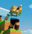 Minecraft permite construir e explorar mundos fantásticos  Foto: Microsoft / Divulgação