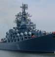 O Moskva, em dias melhores e menos glubglub   Foto: MOD - Rússia / Meio Bit