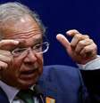 Paulo Guedes se expressando durante discurso  Foto: Reuters / BBC News Brasil