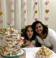 Vanessa e Tháfiny na festa de casamento do casal em 2019  Foto: Arquivo pessoal
