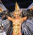 Sabrina Sato desfila na Gaviões da Fiel no Grupo Especial do Carnaval de São Paulo  Foto:  Newton Menezes/Futura Press