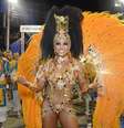 Fantasia da princesa de bateria da Paraíso do Tuiuti rasga  Foto: AGNews