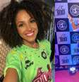 Érika Moura se divertiu fora do papel de Globeleza  Foto: Reprodução/Instagram