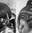 Foto mostra mulheres africanas com o penteado de tranças nagô  Foto: Imagem: Reprodução/Internet / Alma Preta