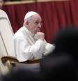 Papa Francisco em audiência no Vaticano  Foto: ANSA / Ansa - Brasil