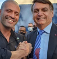 Daniel Silveira e Jair Bolsonaro  Foto: Redes sociais 
