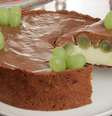 Guia da Cozinha - Especial Dia das Mães: torta de uva com dois chocolates  Foto: Guia da Cozinha