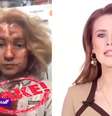 Falsas alegaçõessobre Tania foram repetidas na TV estatal bielorrussa  Foto: Belarus 1 TV / BBC News Brasil