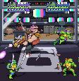 Bebop é o primeiro chefe em TMNT: Shredder's Revenge  Foto: Dotemu / Divulgação