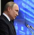 Vladimir Putin conversou por telefone com o presidente da França, Emmanuel Macron  Foto: ANSA / Ansa - Brasil