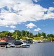 A cidade de Lappeenranta, perto da fronteira com a Rússia  Foto: Getty Images / BBC News Brasil