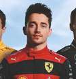 Charles Lecler é destaque da capa de F1 22 ao lado de Norris e Russell  Foto: Divulgação / EA Sports