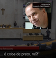 Fala racista de vereador Camilo Cristófaro vaza durante sessão na Câmara  Foto: Reprodução/Mandata Quilombo Periférico 