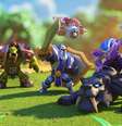 Personagens de Warcraft Arclight Rumble parecem miniaturas colecionáveis  Foto: Blizzard / Divulgação