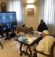 Conversa entre Francisco e Cirilo ocorreu em 16 de março  Foto: ANSA / Ansa - Brasil