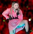 Madonna com Maluma no show: corpo criticado  Foto: Reprodução