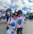 Sobrecarga de tarefas é a tônica da rotina de Gleice nos cuidados com Bento  Foto: Arquivo Pessoal