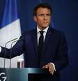 Macron diz que paz não é construída com humilhação da Rússia  Foto: EPA / Ansa - Brasil