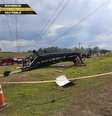 Avião de pequeno porte foi encontrado pelos Bombeiros próximo a Boituva, no interior do Estado  Foto: Corpo de Bombeiros / Divulgação / Estadão
