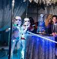 Casamento temática de 'Star Wars' do irmão de Ariane Grande, Frankie Grande, com o ator Hale Leon.  Foto: Instagram/@frankiejgrande / Estadão