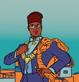 Rasheed Adewale Adefioye nasceu em Ilê Ifé, na Nigéria, o berço do candomblé   Foto: Magno Borges/Agência Mural
