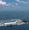 A ilha terá uma altura de 260m acima do nível do mar  Foto: AGÊNCIA DE ENERGIA DA DINAMARCA / BBC News Brasil