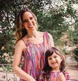 Thamirys enfrentou o preconceito de amigos e familiares e ainda enfrenta uma rotina de muita batalha com Agatha  Foto: Arquivo Pessoal