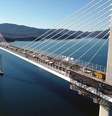 A ponte Pelješac, construída pelos chineses na Croácia  Foto: BBC News Brasil