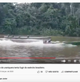 Canal criado por garimpeiro tem cenas de perseguições com tiros e graves acidentes  Foto: Reprodução / BBC News Brasil