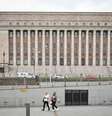 Fachada do Parlamento da Finlândia, em Helsinque  Foto: EPA / Ansa - Brasil