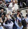 Papa Francisco durante audiência no Vaticano  Foto: ANSA / Ansa - Brasil