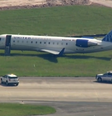 Avião com 16 a bordo derrapa e pousa fora da pista nos EUA  Foto: Reprodução/ABC13