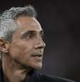 Paulo Sousa, técnico do Flamengo, durante partida contra o Universidad Católica  Foto: Jorge Rodrigues/ Agif/Gazeta Press
