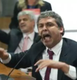 Senador Lindbergh Farias durante sessão do Conselho de Ética  Foto: Agência Brasil