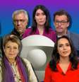 Isabela, Ari, Michelle, Fernando e Izabella: tristeza ao deixar a Globo  Foto: Fotomontagem: Blog Sala de TV