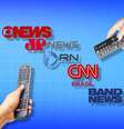 CNN Brasil já foi 2ª no Ibope de canais de notícias, hoje oscila entre 3º a 4º lugares  Foto: Fotomontagem: Blog Sala de TV