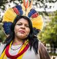 A liderança Sonia Guajajara é uma das 175 candidaturas indígenas das eleições 2022   Foto: Poder360