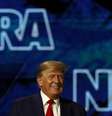 Trump discursa na convenção do lobby armamentista nos EUA  Foto: EPA / Ansa - Brasil