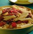 Guia da Cozinha - Ragu com macarrão penne  Foto: Guia da Cozinha