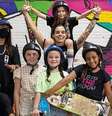Centro de Treinamento Vale Skatepark, em Lorena, São Paulo, tem mais garotas matriculadas do que garotos  Foto: Vale Skatepark/Divulgação / Estadão