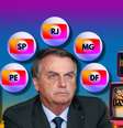 Bolsonaro está à espera do pedido de renovação da Globo  Foto: Fotomontagem: Blog Sala de TV